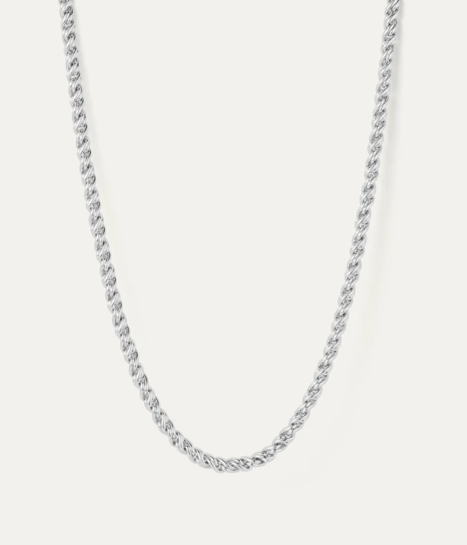 Jenny Bird Silver Rizzo Necklace