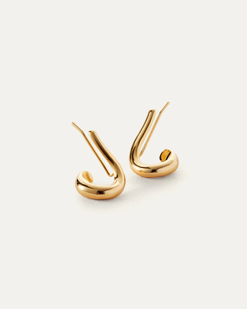 Jenny Bird Gold Dara Climber Earrings