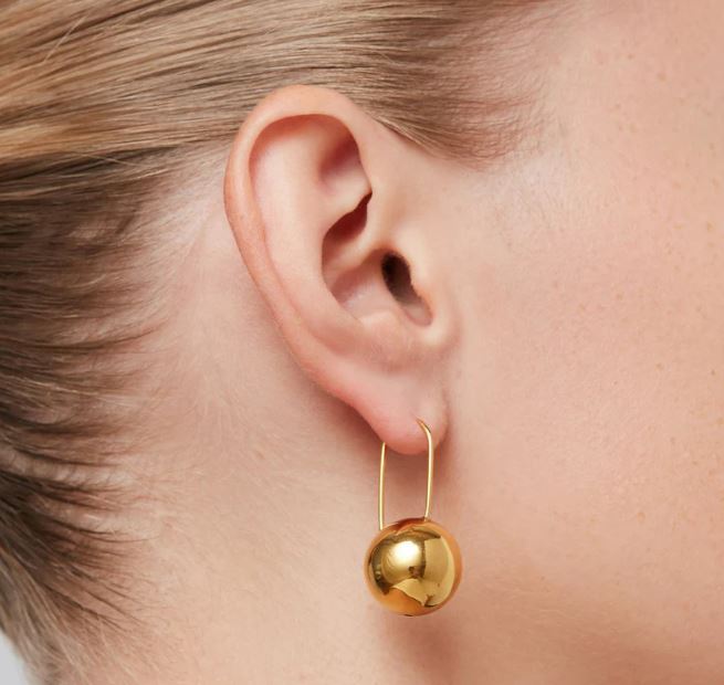 Jenny Bird Gold Celeste Mega Earrings