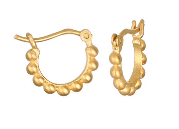 Satya Simple Treasure Dot Hoops