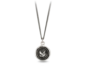 Pyrrha Sterling Peace Dove Necklace