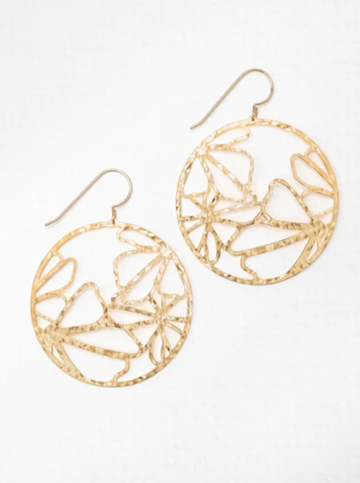Holly Yashi Goldie Disc Earrings