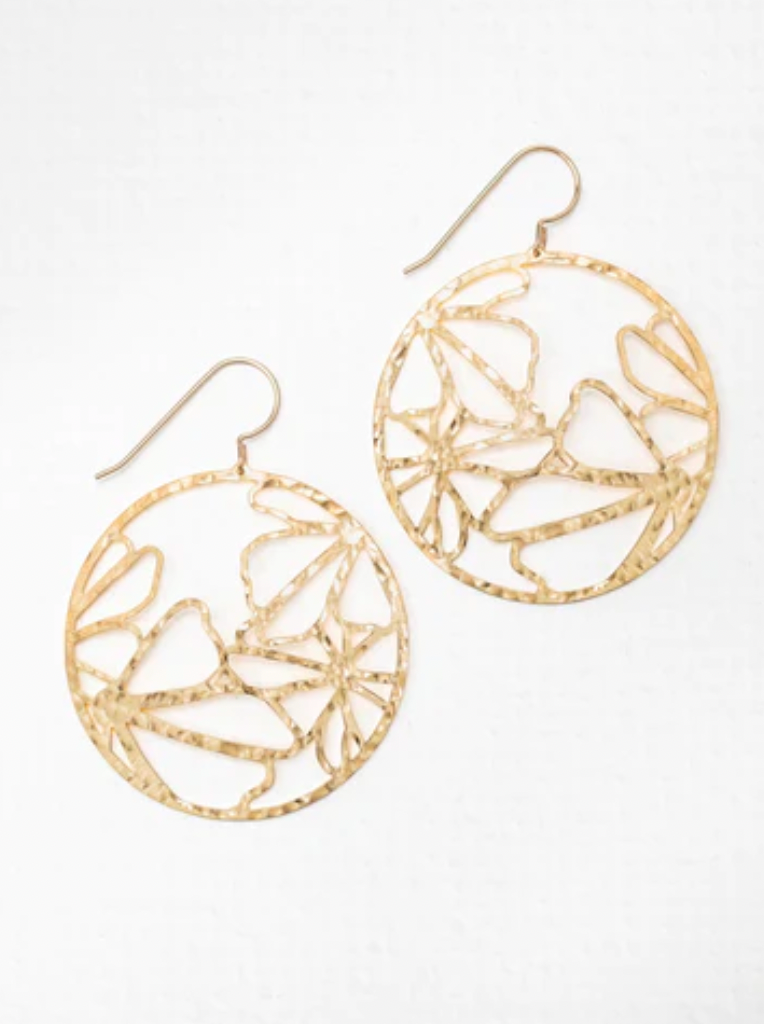 Holly Yashi Goldie Disc Earrings
