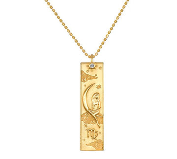 Satya Story of Virgo Zodiac Necklace