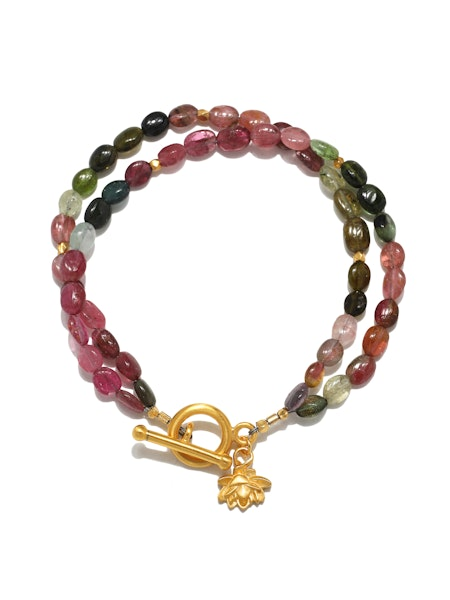 Satya Peaceful Beginnings Tourmaline Toggle Bracelet