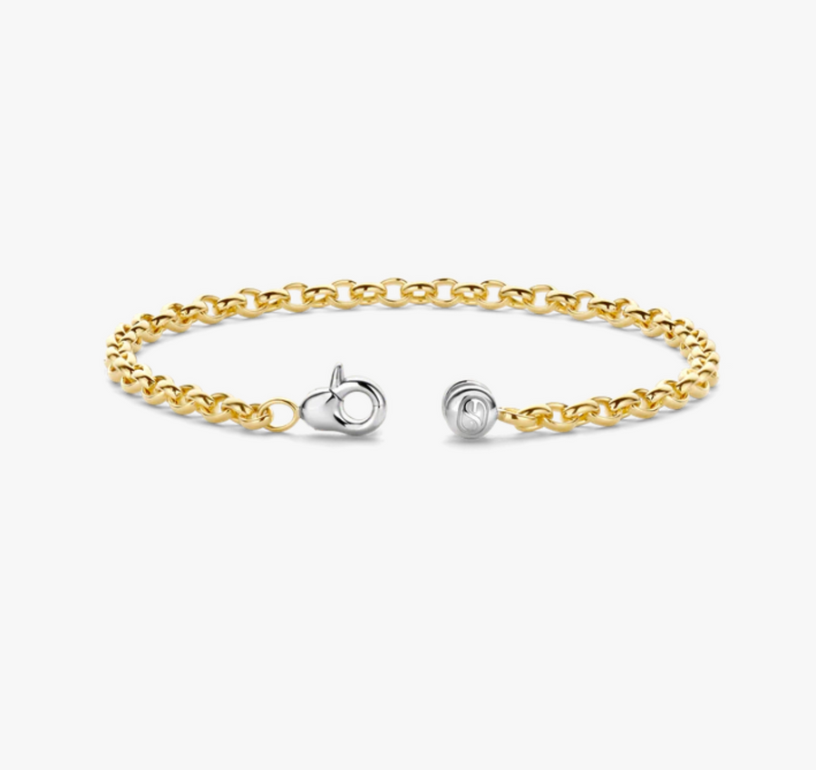 Ti Sento Gold Curb Chain Bracelet