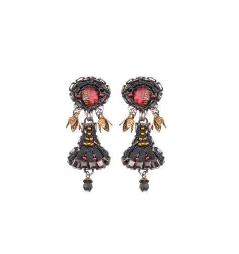 Ayala Bar Tiger Eye Soteria Post Earrings