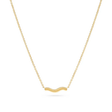 Sif Jakobs Gold Ellera Wave Necklace