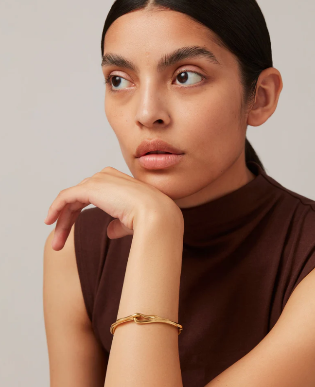 Jenny Bird Gold Lisieux Bangle