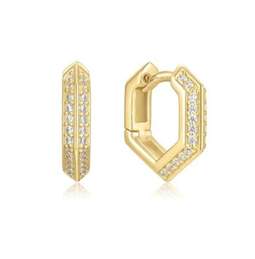 Ania Haie Gold Sparkling Shield Huggies