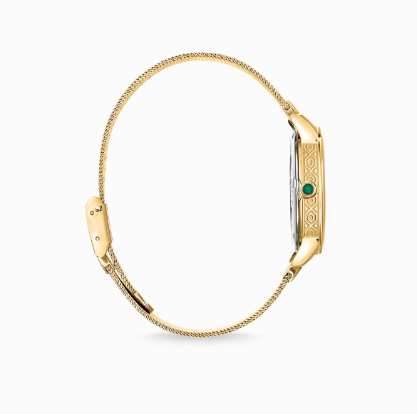 Thomas Sabo Gold Garden Spirit Malachite Watch