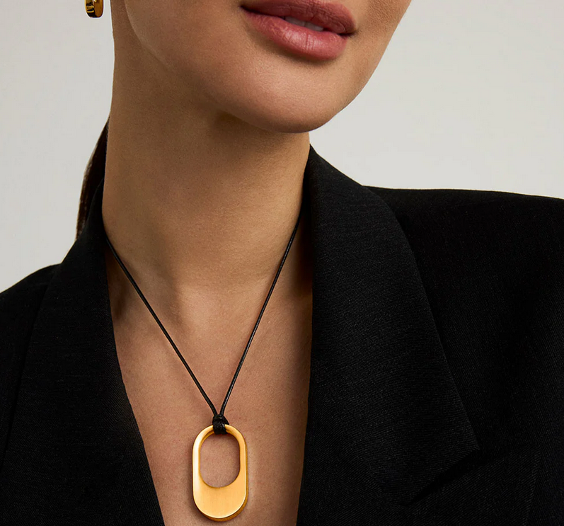 Dean Davidson Gold Crosby Long Pendant