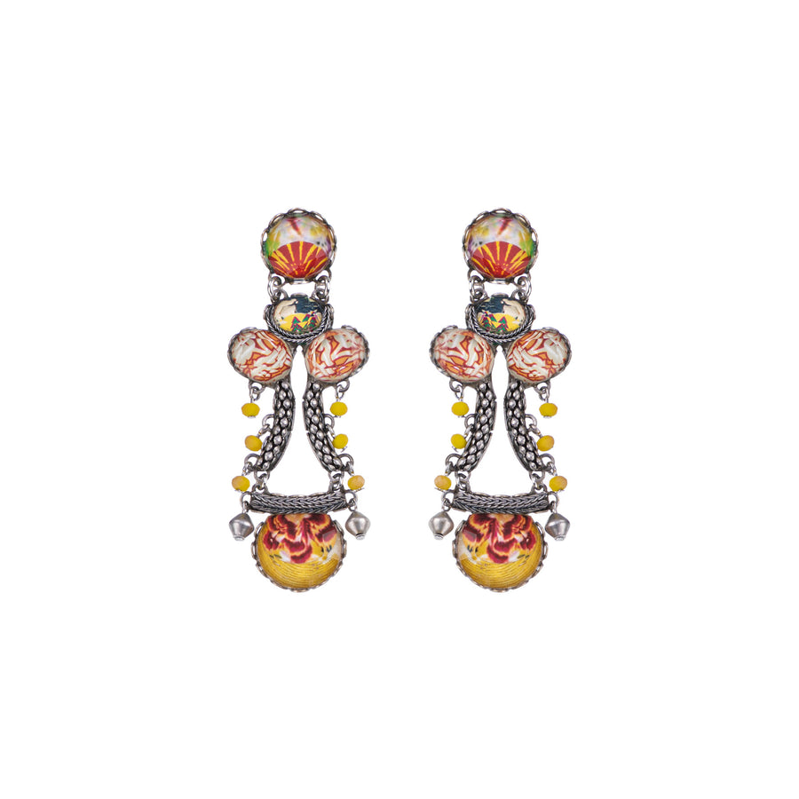 Ayala Bar Bright Sunset 'Xia' Post Earrings