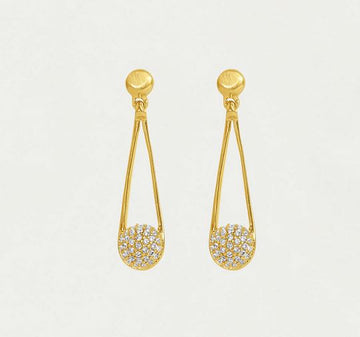 Dean Davidson Petit Pave Tiny Ipanema Earrings