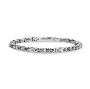 ARZ Steel 4mm Kings Chain Bracelet 8