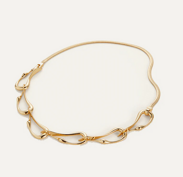 Jenny Bird Gold Egret Collar