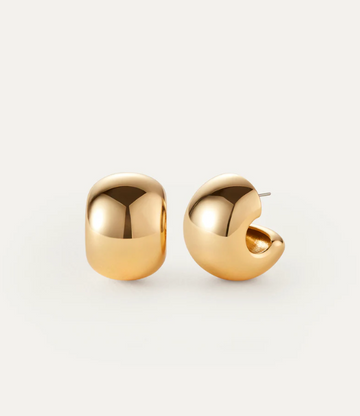 Jenny Bird Gold Gemma Hoops