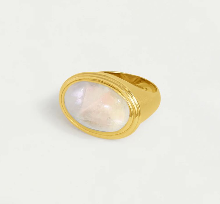 Dean Davidson Forme Moonstone Statement Ring Size 7