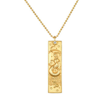 Satya Story of Capricorn Zodiac Necklace