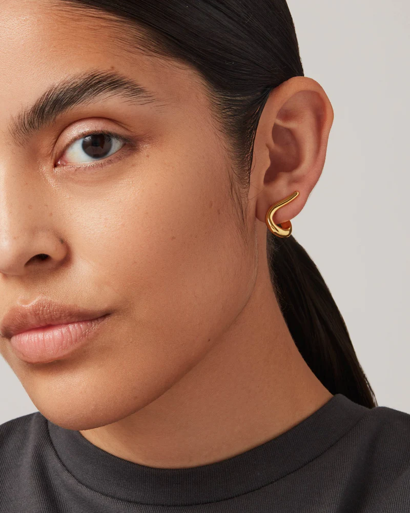 Jenny Bird Gold Dara Climber Earrings