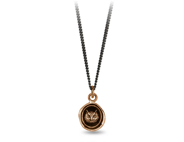 Pyrrha Bronze Witty Appreciation Necklace