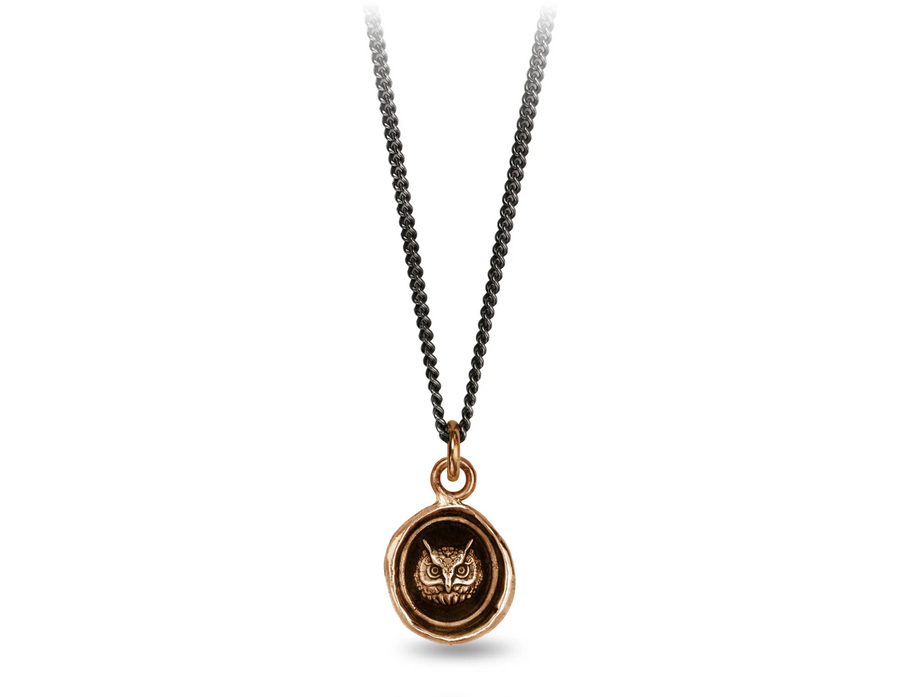 Pyrrha Bronze Witty Appreciation Necklace