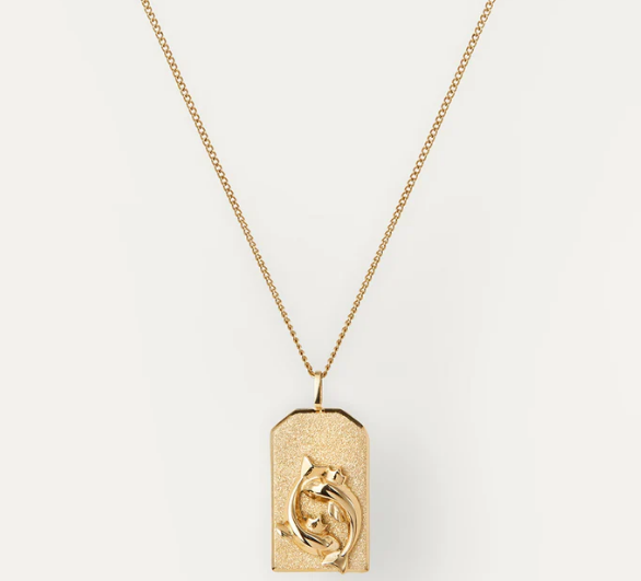 JENNY BIRD Pisces Zodiac Pendant Necklace