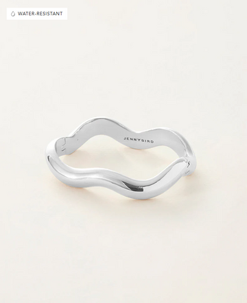 Jenny Bird Silver Ola Bangle