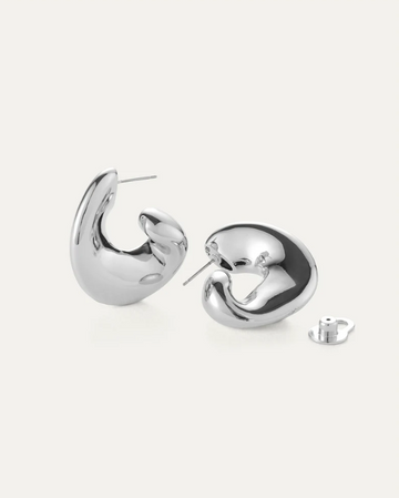 Jenny Bird Silver Gigi Hoops