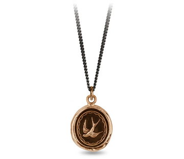 Pyrrha Bronze Free Spirited 18 Inch Necklace