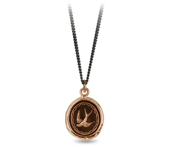 Pyrrha Bronze Free Spirited 18 Inch Necklace