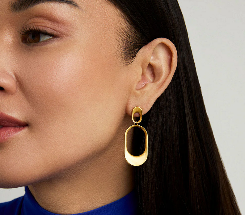 Dean Davidson Gold Bleecker Drop Earrings