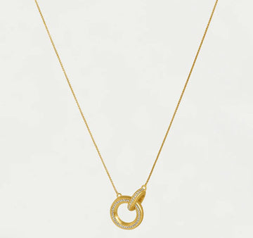 Dean Davidson Colette Pave Hoop Necklace