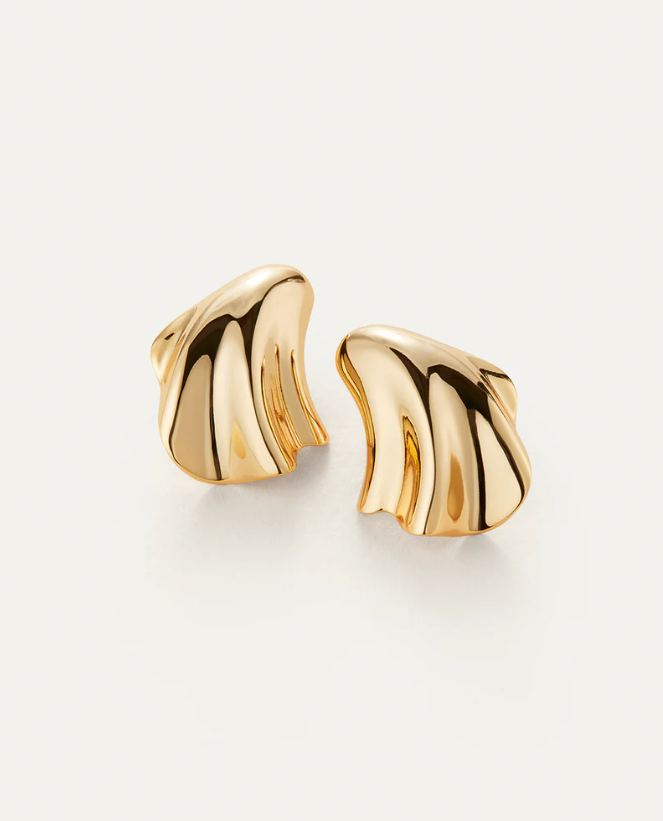 Jenny Bird Gold Lydia Earrings