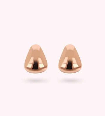 Bronzallure Teardrop Huggie Earrings