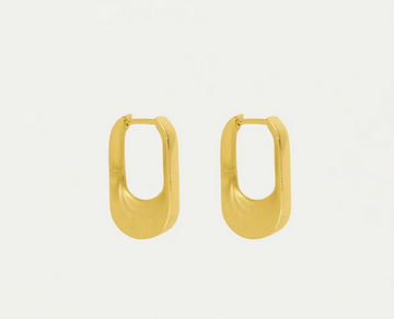 Dean Davidson Gold Crosby Hinged Huggie Hoops