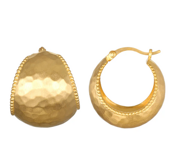 Satya Gold Confident Beauty Dot Earrings