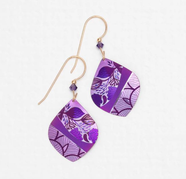 Holly Yashi Purple Lani Earrings