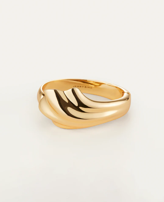Jenny Bird Gold Medium Lydia Cuff