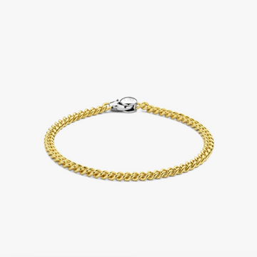Ti Sento Gold Curb Chain Bracelet