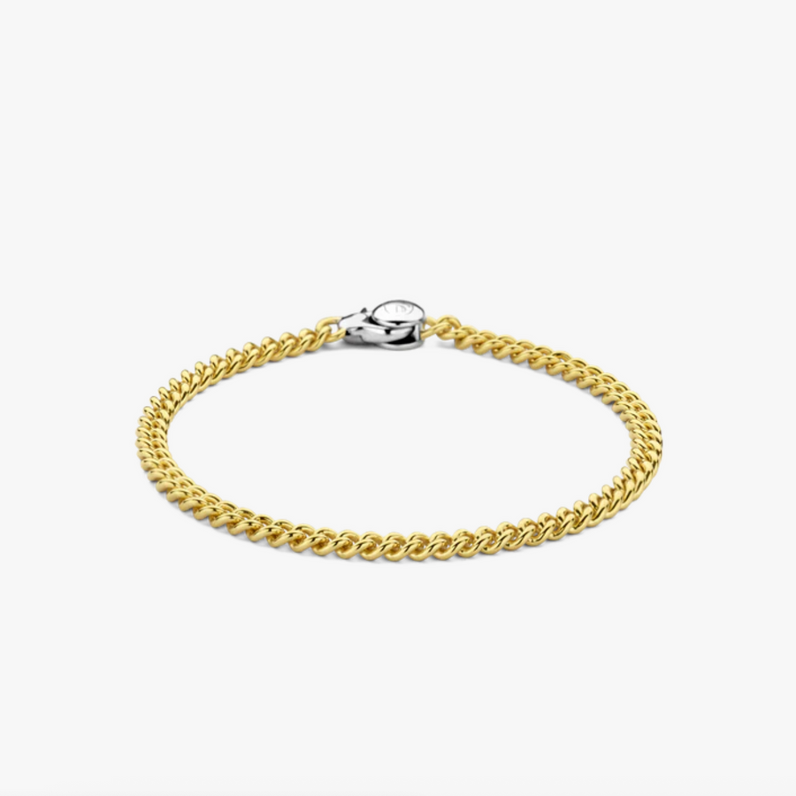Ti Sento Gold Curb Chain Bracelet