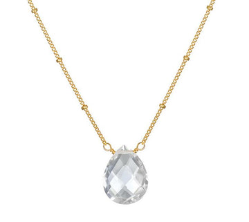 Satya Enveloped In Protection Crystal Necklace