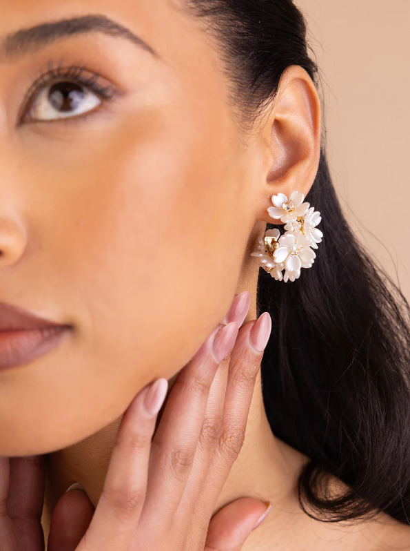 Olive and Piper Gold Fiona Hoop Earrings