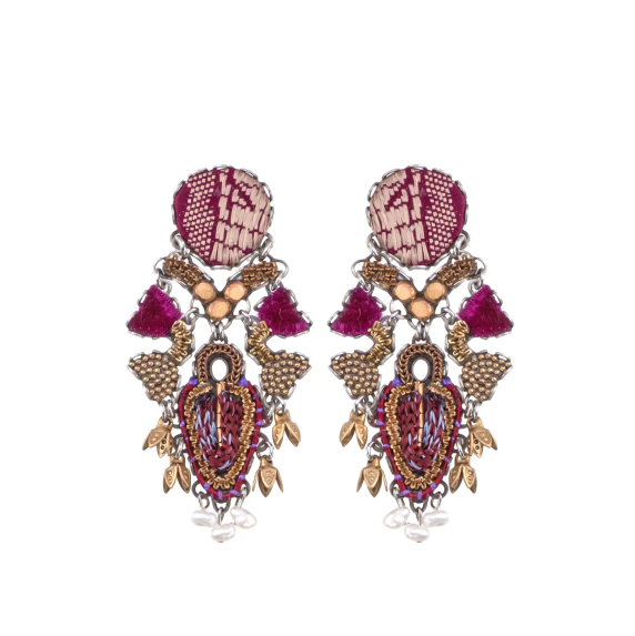 Holly Yashi Ancient Royalty Sukhada Hook Earrings