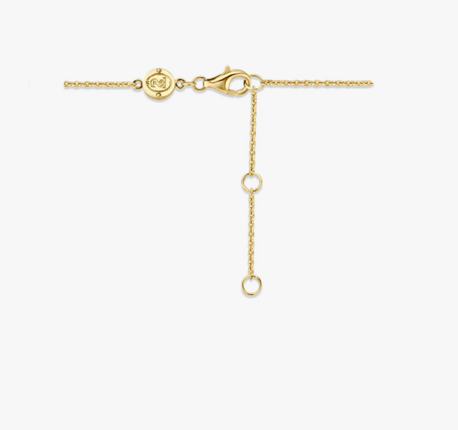 Ti Sento Gold Chain and CZ Bracelet