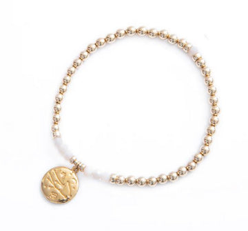 Beblue 'Be Astral' Gemini Gold Zodiac Bracelet