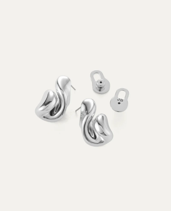 Jenny Bird Silver Estelle Earrings