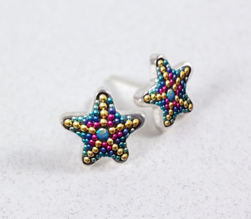 Mosaico Litmus Twinkling Starfish Studs