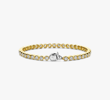 Ti Sento Round CZ Tennis Bracelet