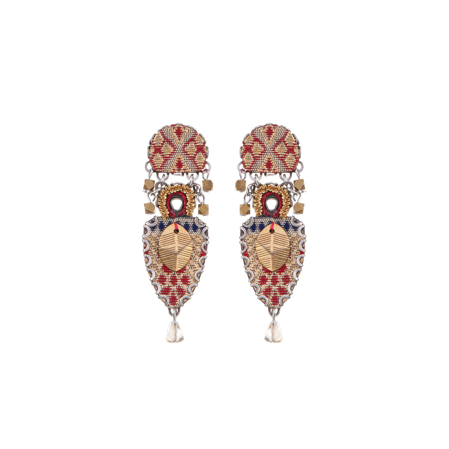 Ayala Bar Royal Gold 'Ziwa' Post Earrings